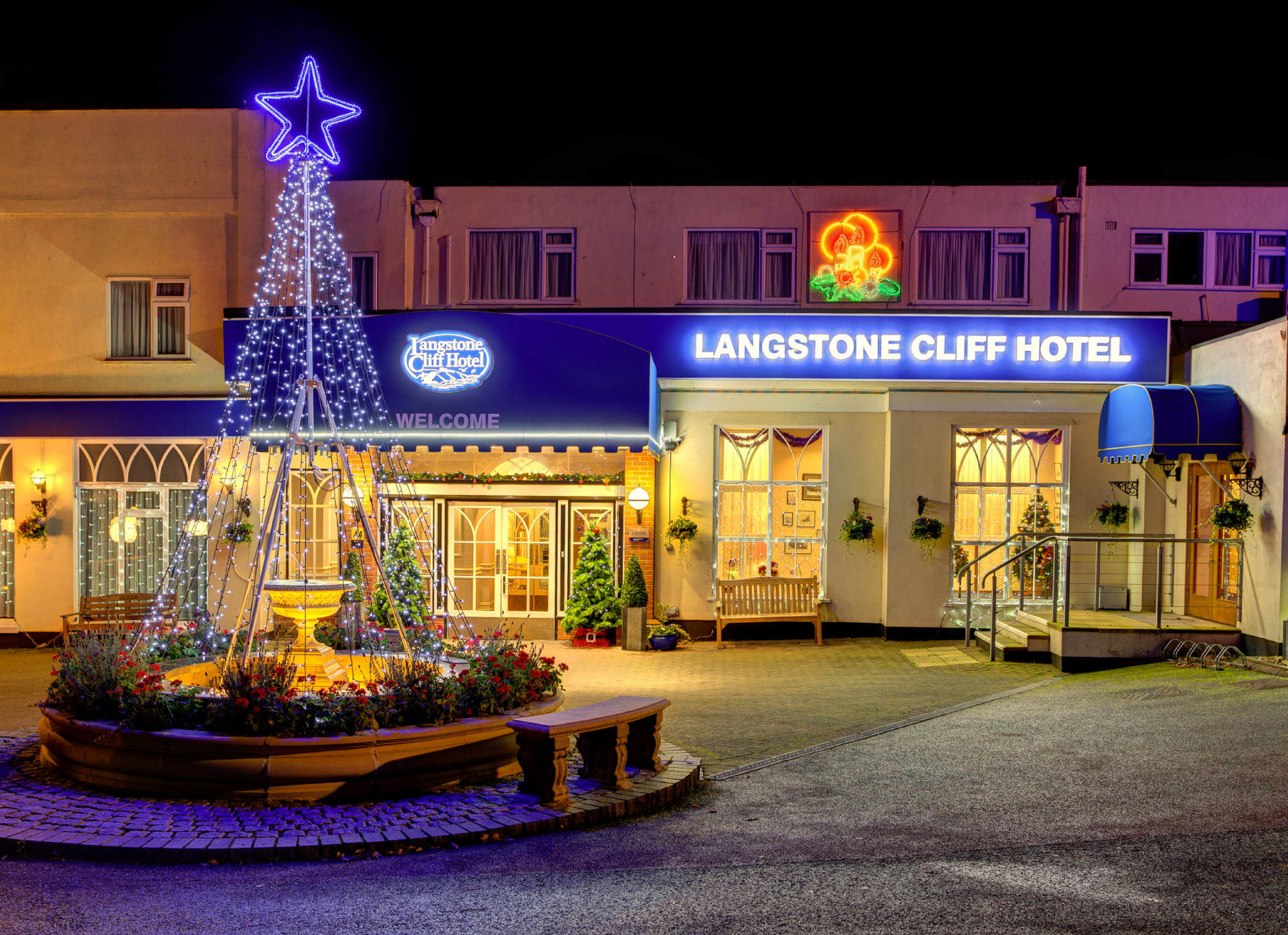 Our Christmas 2018 Decorations Langstone Cliff Hotel
