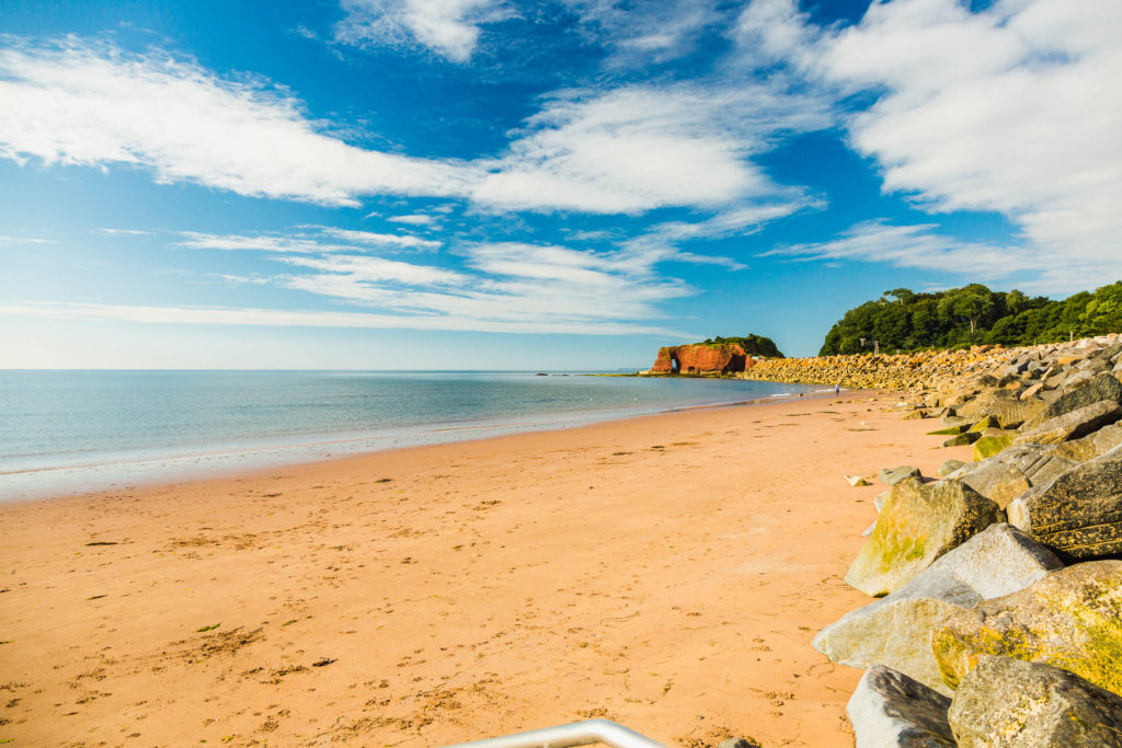 Dawlish Warren Beach Area